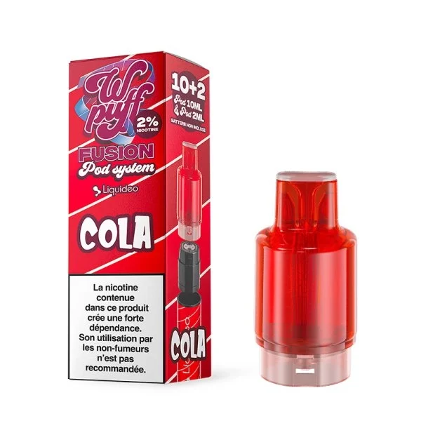Cartouche Pré-Remplie 15K « Cola » 20MG (1PC) - WPUFF FUSION BY LIQUIDEO