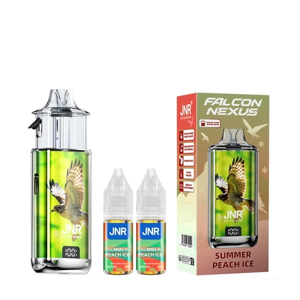 Puff Rechargeable Flacon Nexus 40K JNR 2% Summer Peach Ice
