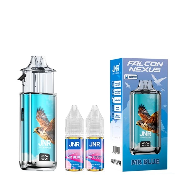 Puff Rechargeable Flacon Nexus 40K JNR 2% Mr Blue