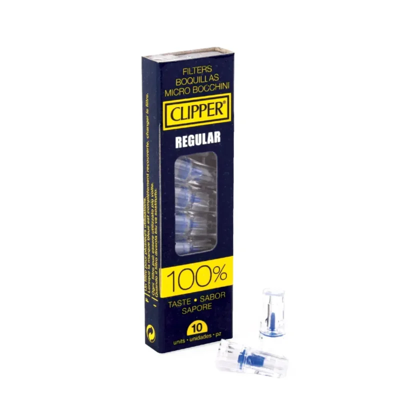 Filtres CLIPPER Régular Anti-Nicotine X10