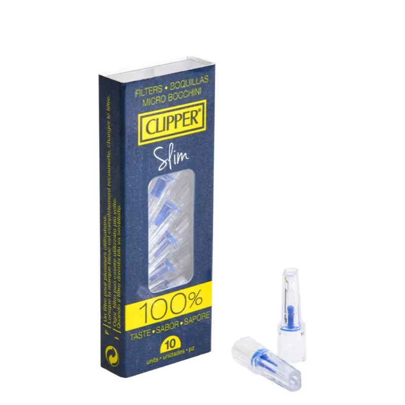 Filtres CLIPPER Slim Anti-Nicotine X10